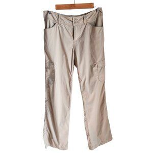 Patagonia Pants Women's Beige 2 Solimar Roll Up Pant Convertible Lightweight